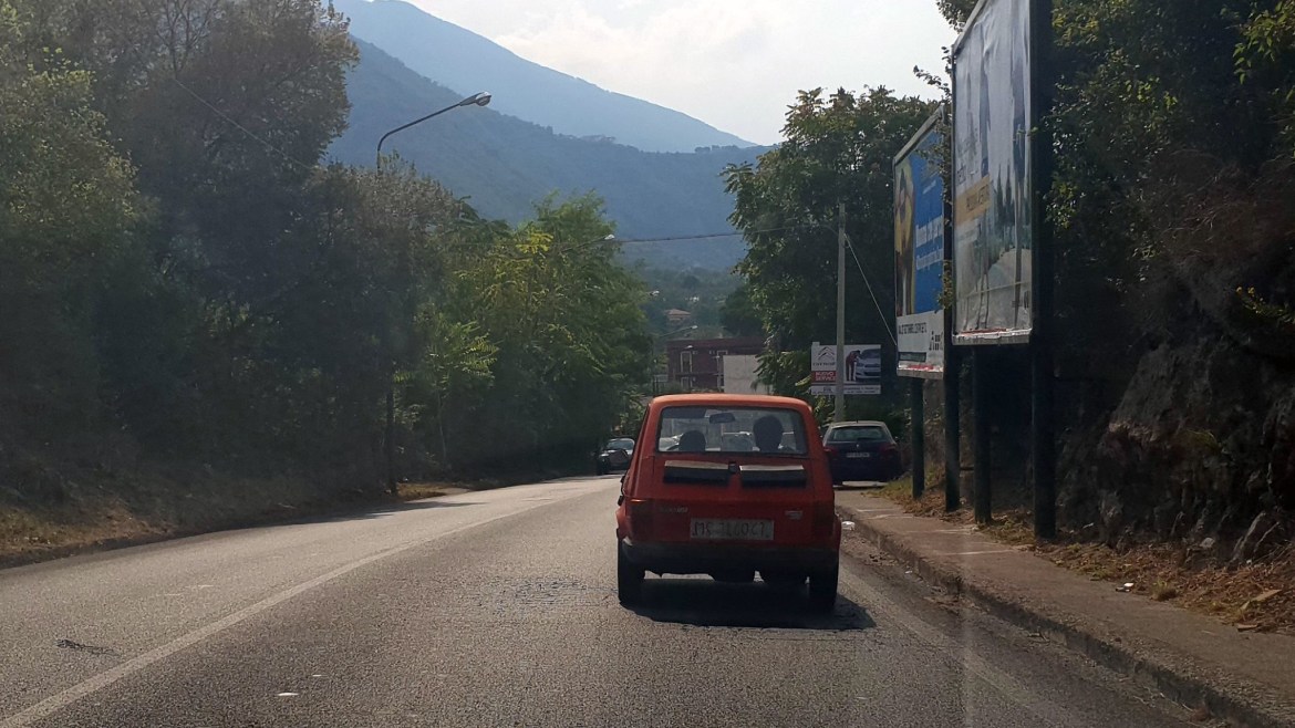 Uralter Fiat in Süditalien
