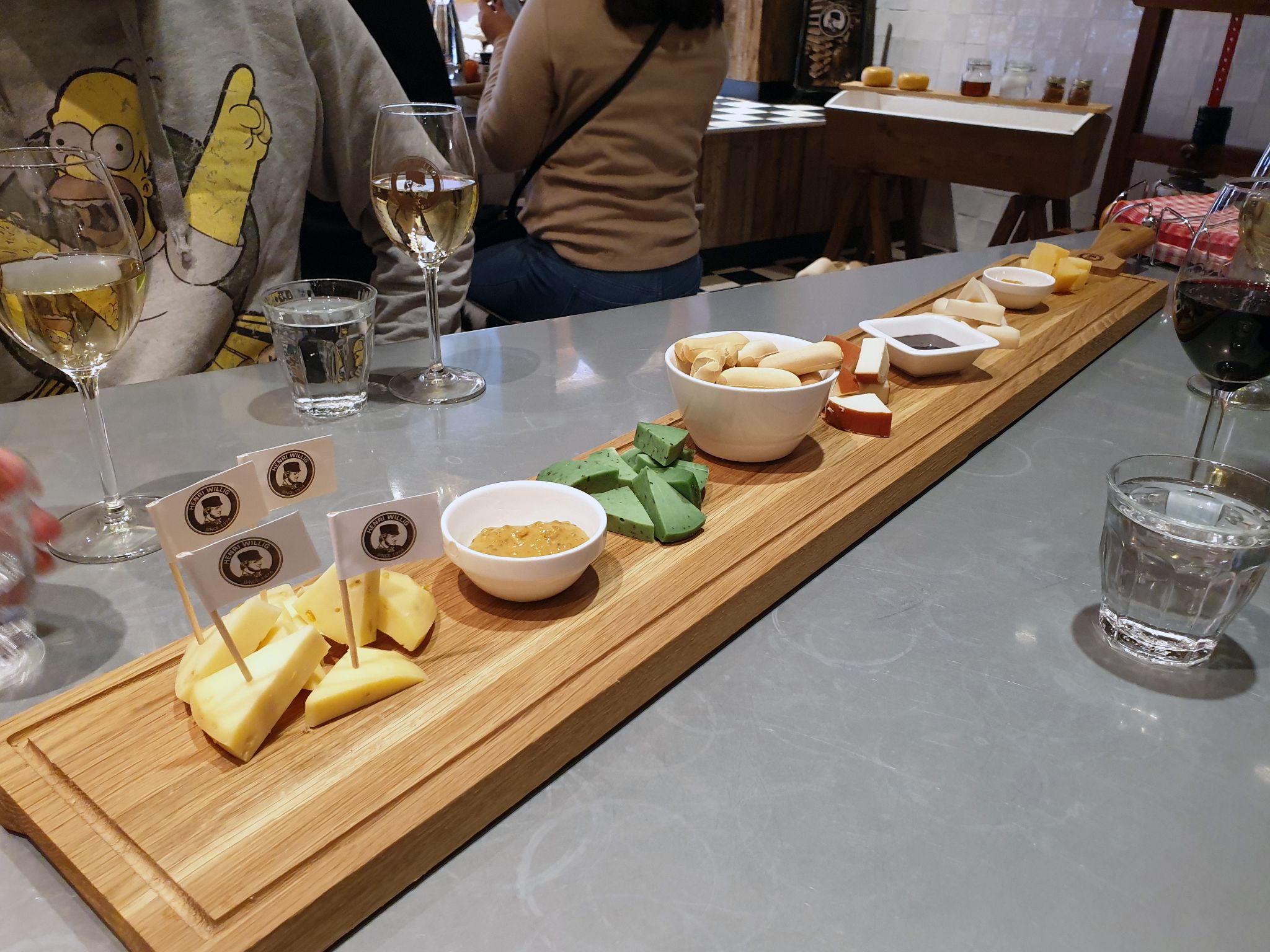 Käseverkostung bei Henri Willig, Amsterdam