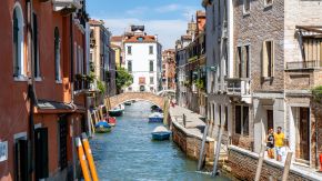 Kleiner Kanal im Süden Venedigs
