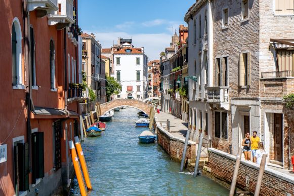 Kleiner Kanal im Süden Venedigs