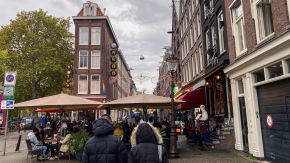 Leben in Amsterdam im November 2021