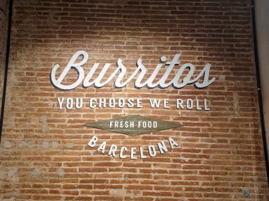 Burritos - You Choose, We Roll, Fresh Food Barcelona