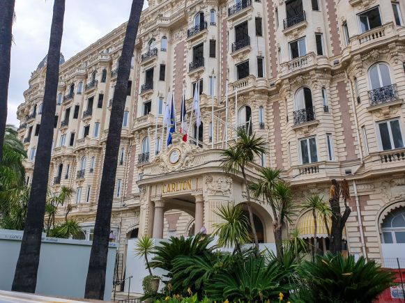 Haupteingang Carlton Hotel, Cannes