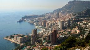 Monaco im September 2012 vom Vista Palace aus gesehen