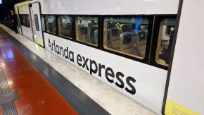 Arlanda-Express am Flughafen Stockholm