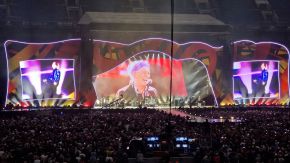 Keith Richards beim Rolling Stones Konzert in Gelsenkirchen 2022