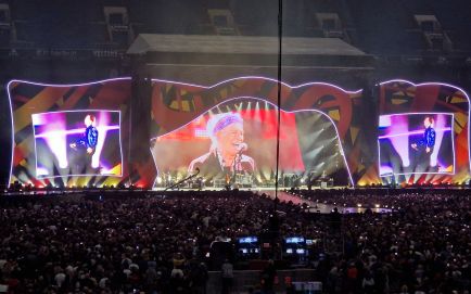 Keith Richards beim Rolling Stones Konzert in Gelsenkirchen 2022