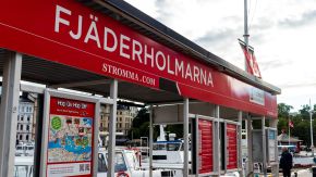 Fjäderholmarna Anleger von Stromma am Strandvägen, Stockholm
