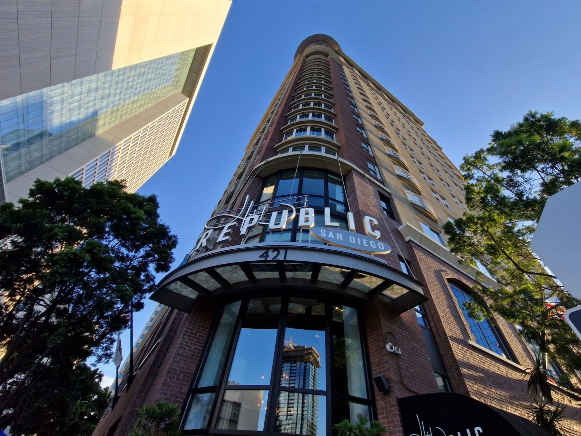 Hotel Republic Gebäude in San Diego