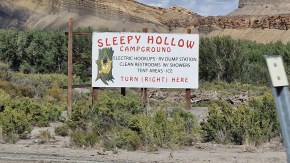 Sleep Hollow Campground nahe Torrey, Utah