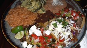 Diverse Tacos im La Puerta, San Diego