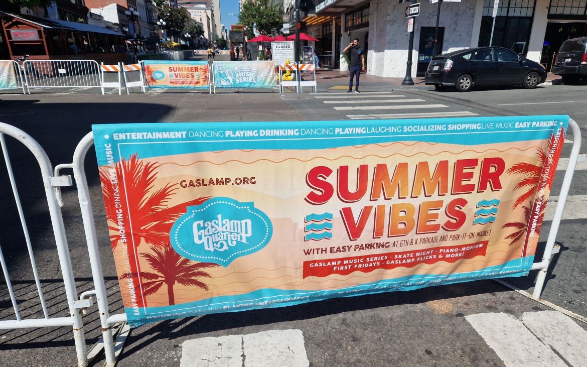 Summer Vibes Gaslamp Quarter San Diego