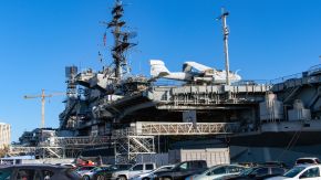 USS Midway Museum Parkplatz