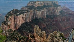 Felsplateau im Grand Canyon North Rim, Arizona