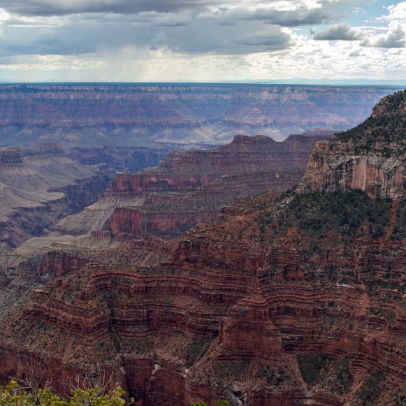 Grand Canyon vom North Rim aus gesehen, Arizona