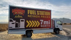 Longstreet Inn & Casino Advertisment Truck, Death Valley Junction