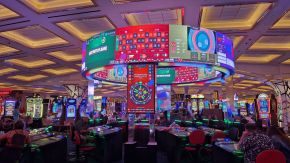 Roulettetische im Resorts World Casino, Las Vegas