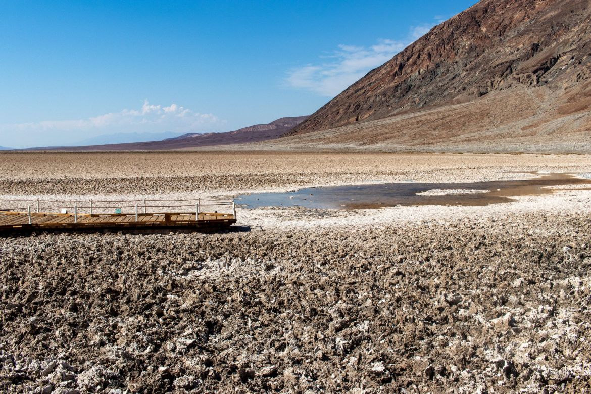 Salzwüste im Badwater Basin, Death Valley