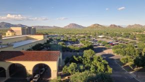 Ausblick vom Casino del Sol, Tucson, AZ, Richtung Norden