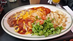 Breakfast Burrito, Plaza Café, Santa Fe