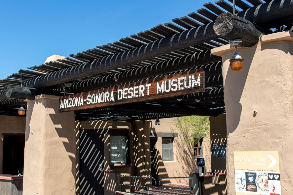 Haupteingang Sonora Desert Museum, Arizona