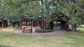Haus von Robert Oppenheimer in Los Alamos, New Mexico