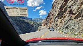 Million Dollar Highway, Rocky Mountains, Colorado