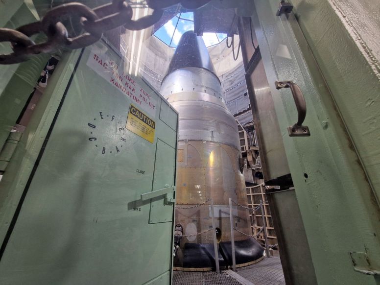 Titan II Rakete im Missile Museum, Arizona