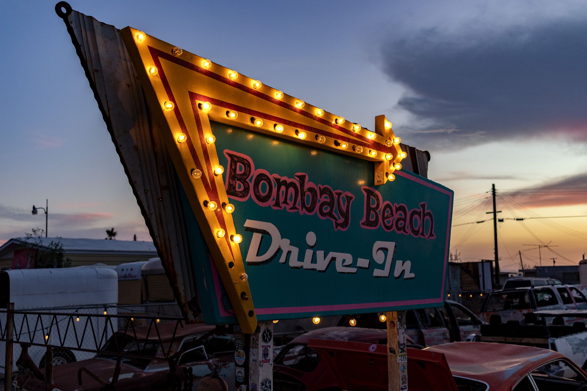 Bombay Beach Drive In Cinema, Salton Sea