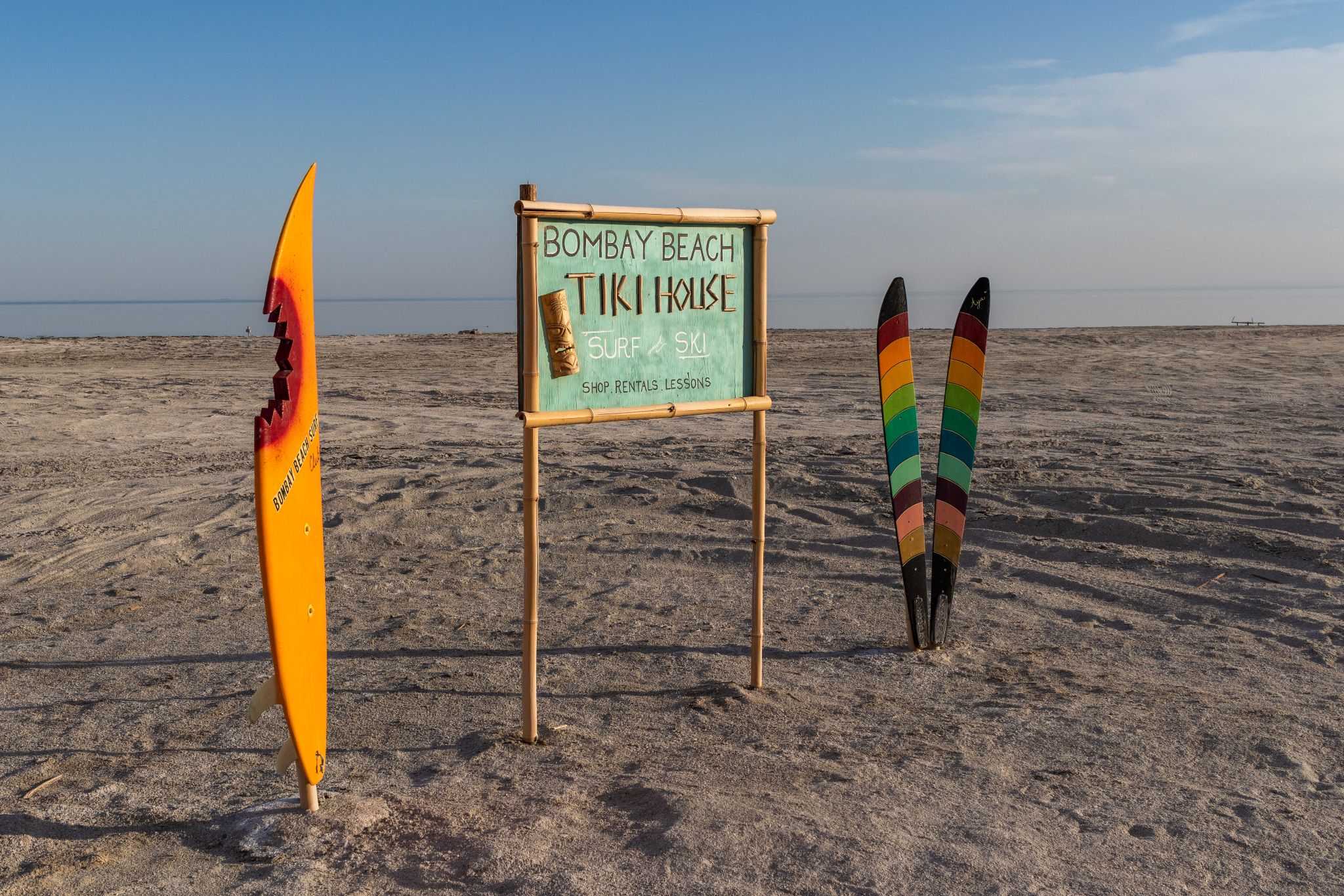 Bombay Beach Tiki House, Salton Sea