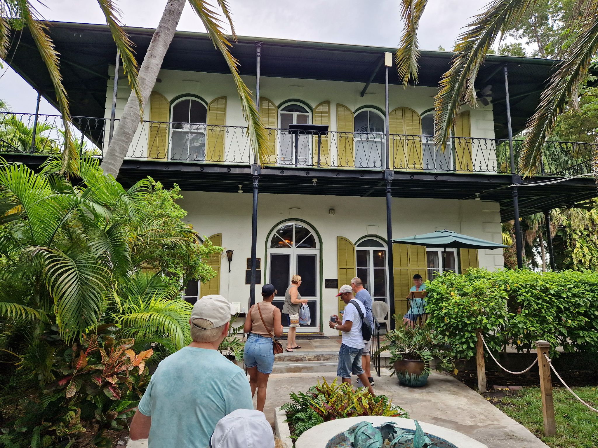 Hemingway House Key West, Haupteingang