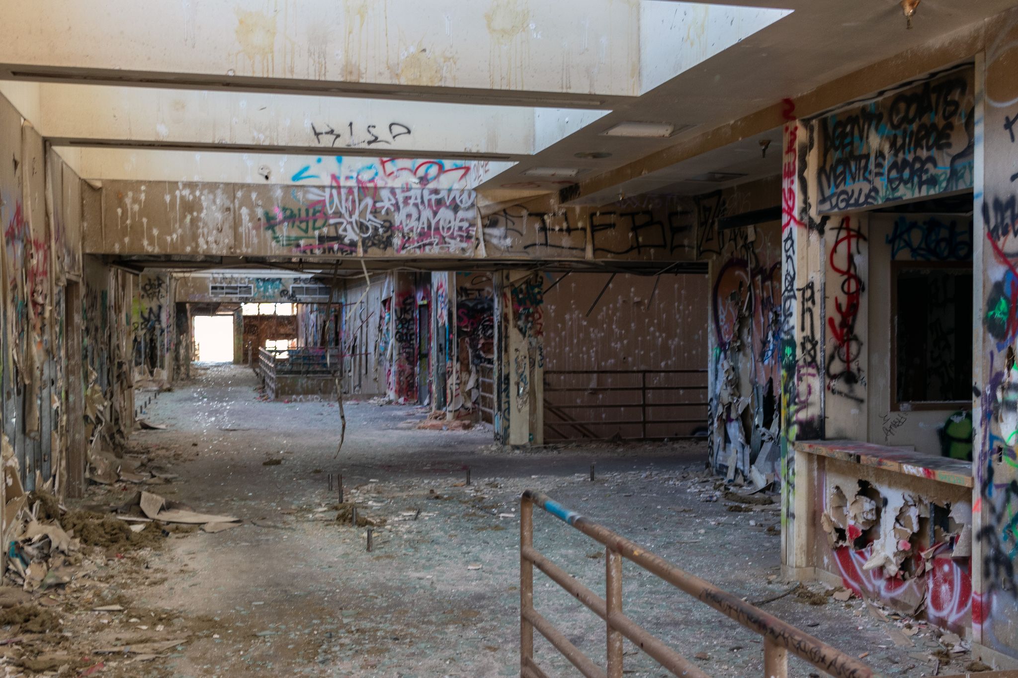 Lobby des Krankenhauses der George AFB, Victorville