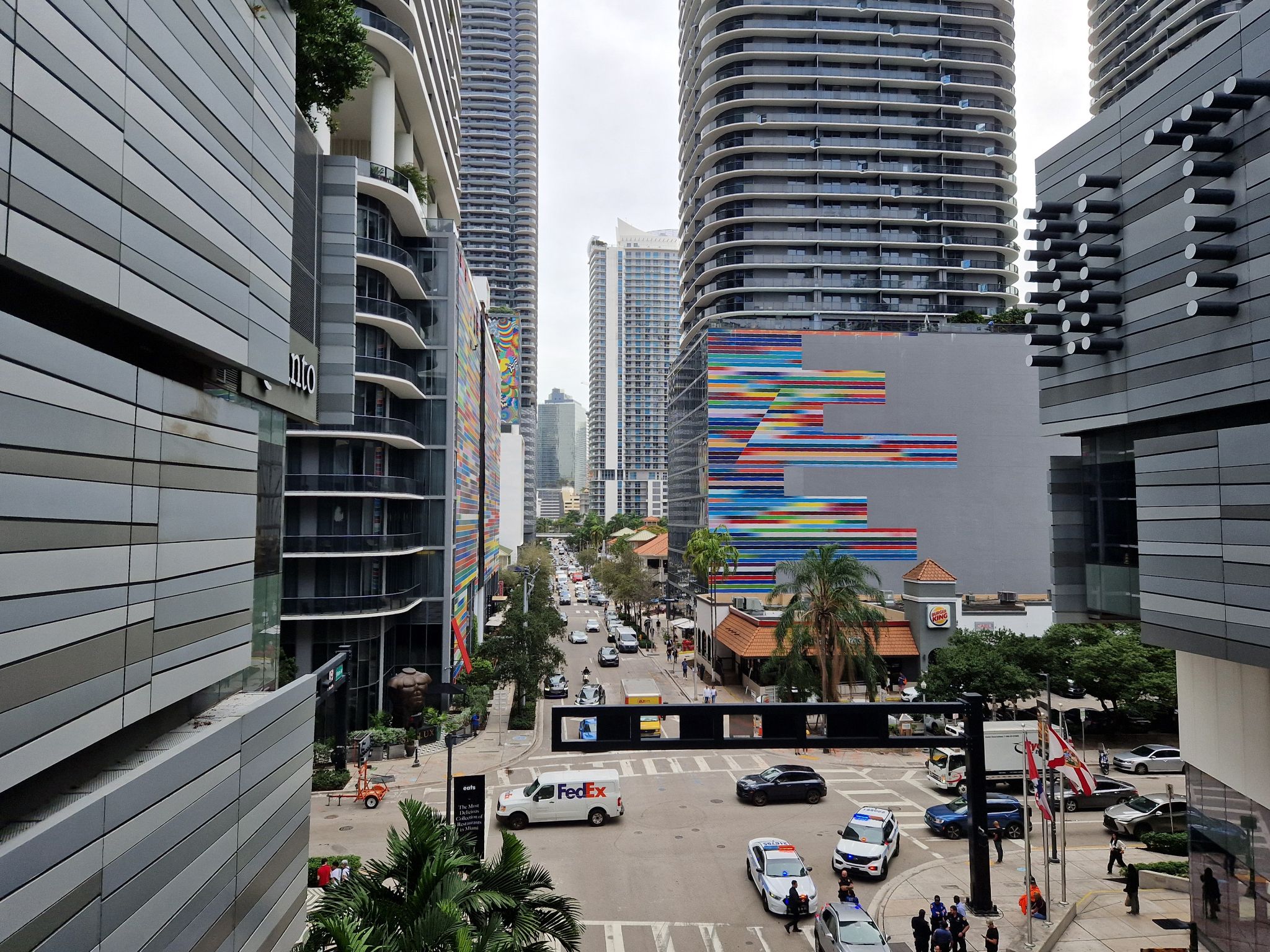 Blick vom Brickell City Centre, Miami