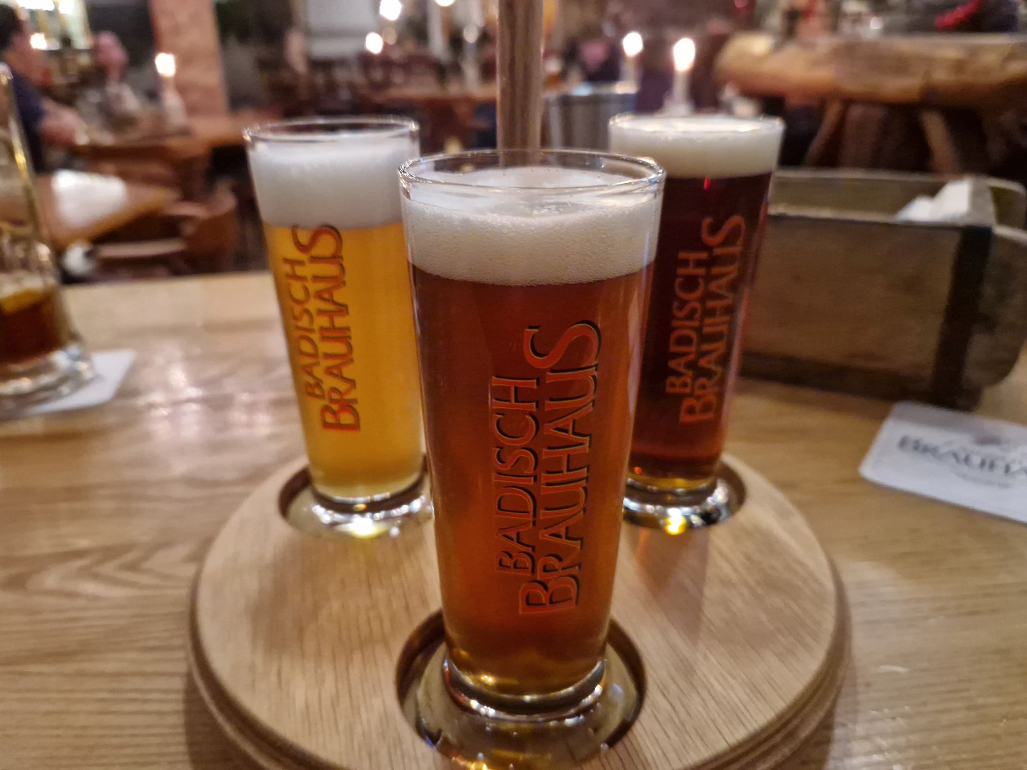 Flotter Dreier im Badisch Brauhaus, Karlsruhe