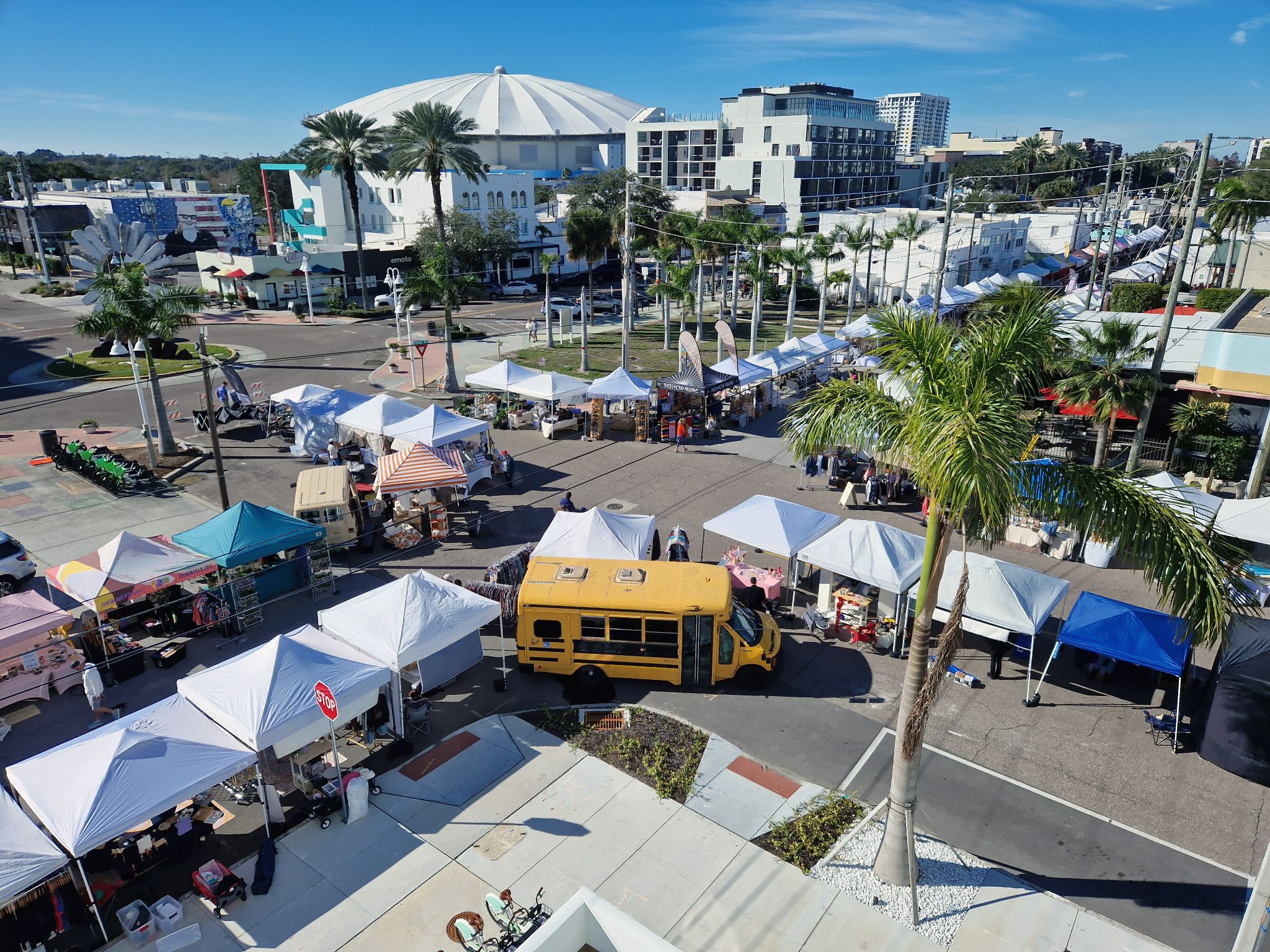 Markt in St. Petersburg, Florida