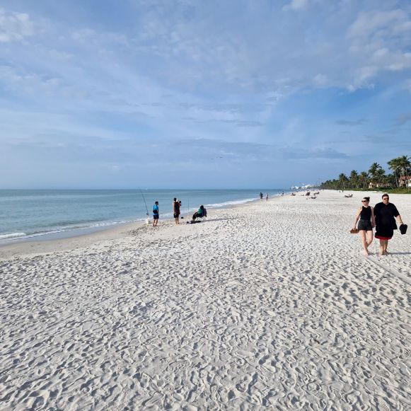 Naples South Beach, Golf von Mexiko, Florida Naples South Beach, Golf von Mexiko, Florida