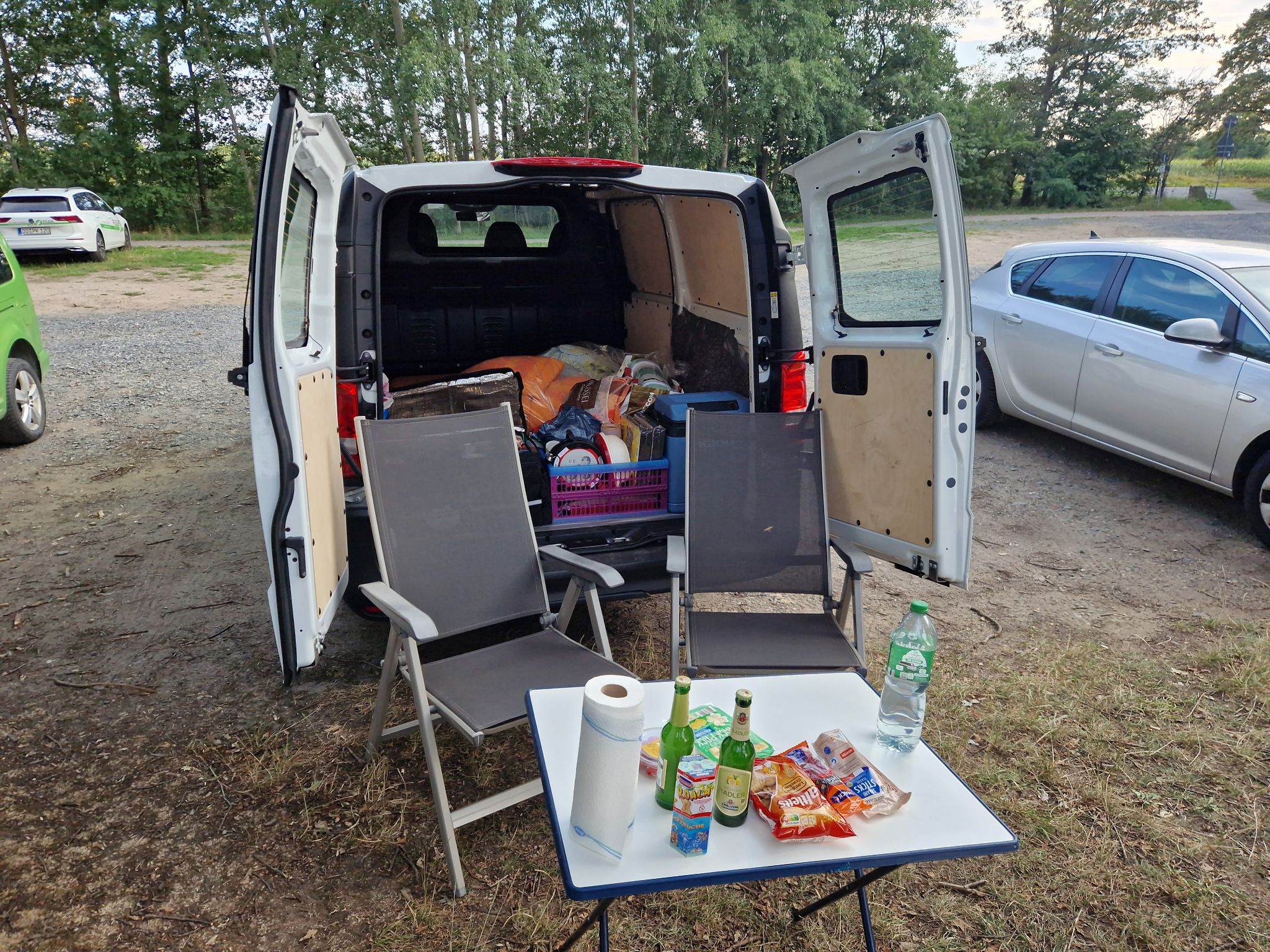 Sixt Vito als Camper am See