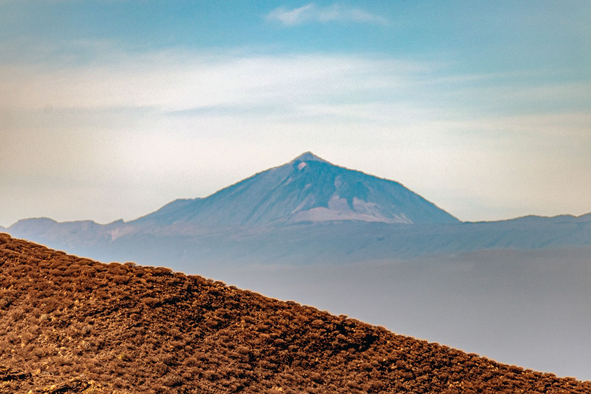 Teide von Gran Canaria aus gesehen