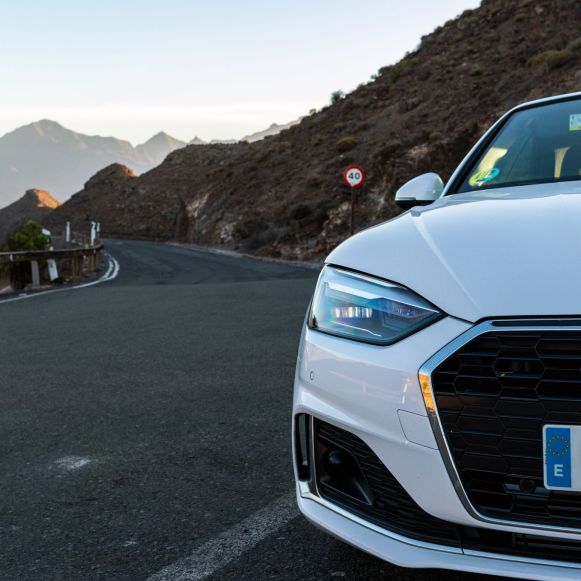 Audi A5 am Mirador Balcon an der GC-200 Audi A5 am Mirador Balcon an der GC-200