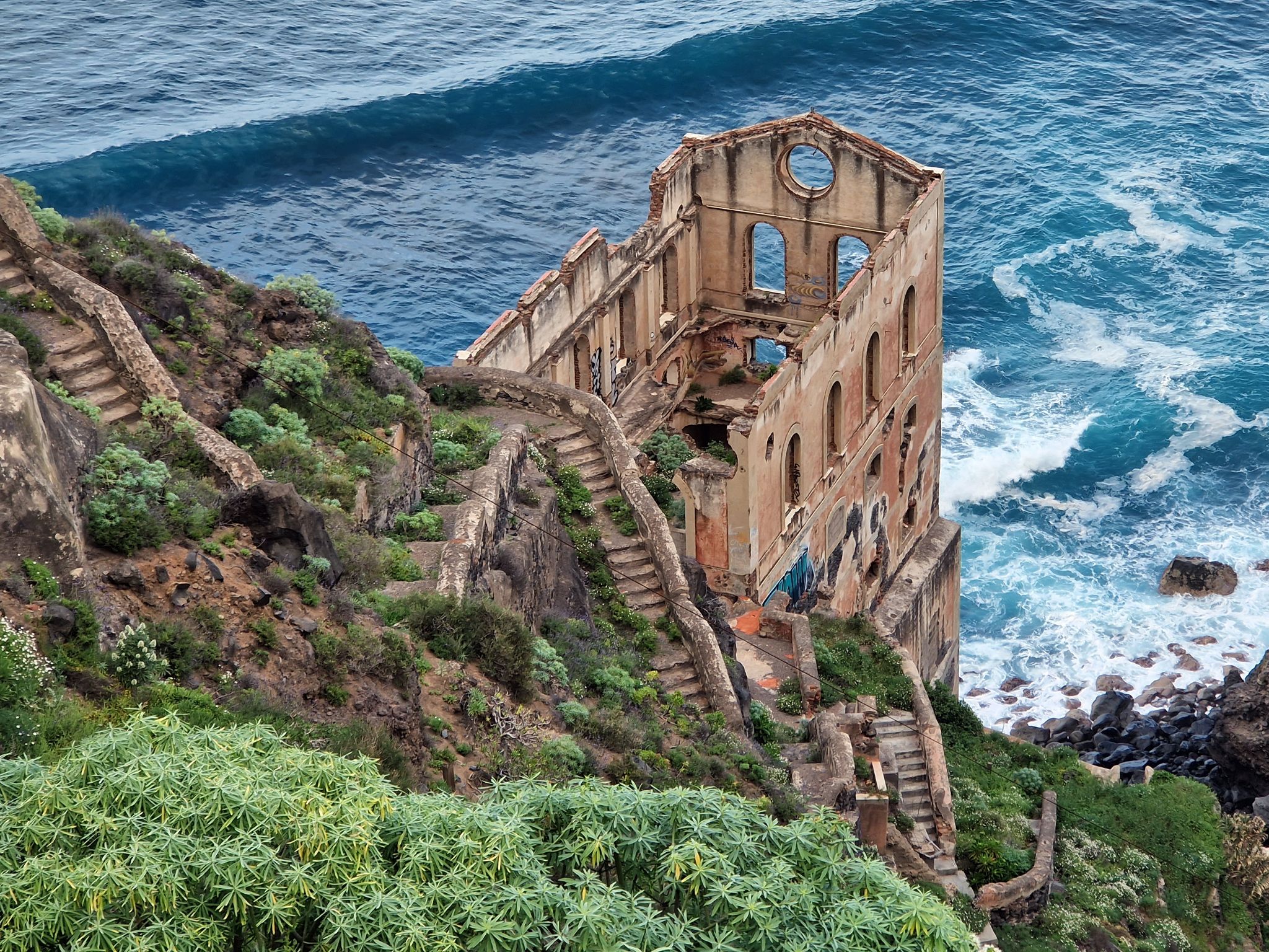 Casa Hamilton auf Teneriffa von oben gesehen