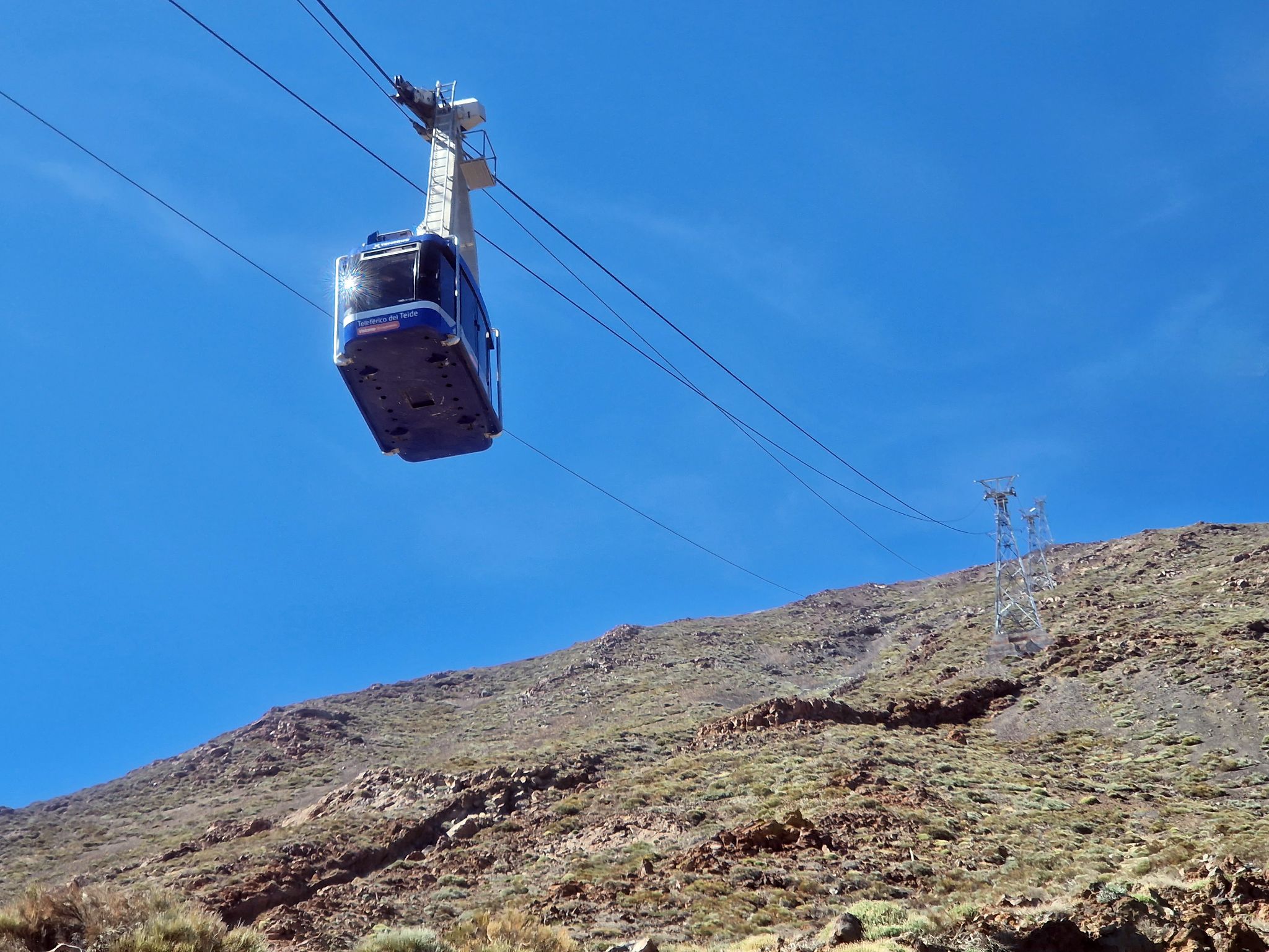 Gondel der Teleférico del Teide