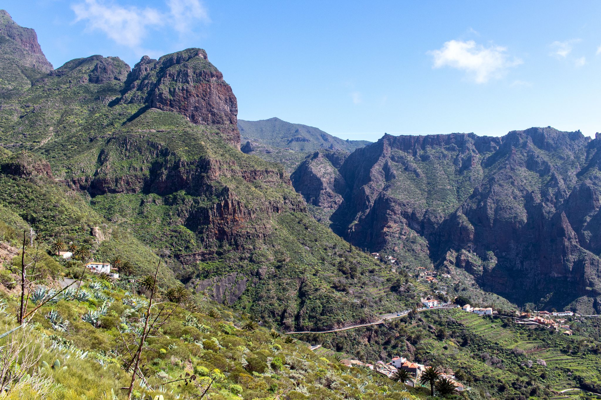 Grüne Täler bei Masca, Teno-Gebirge