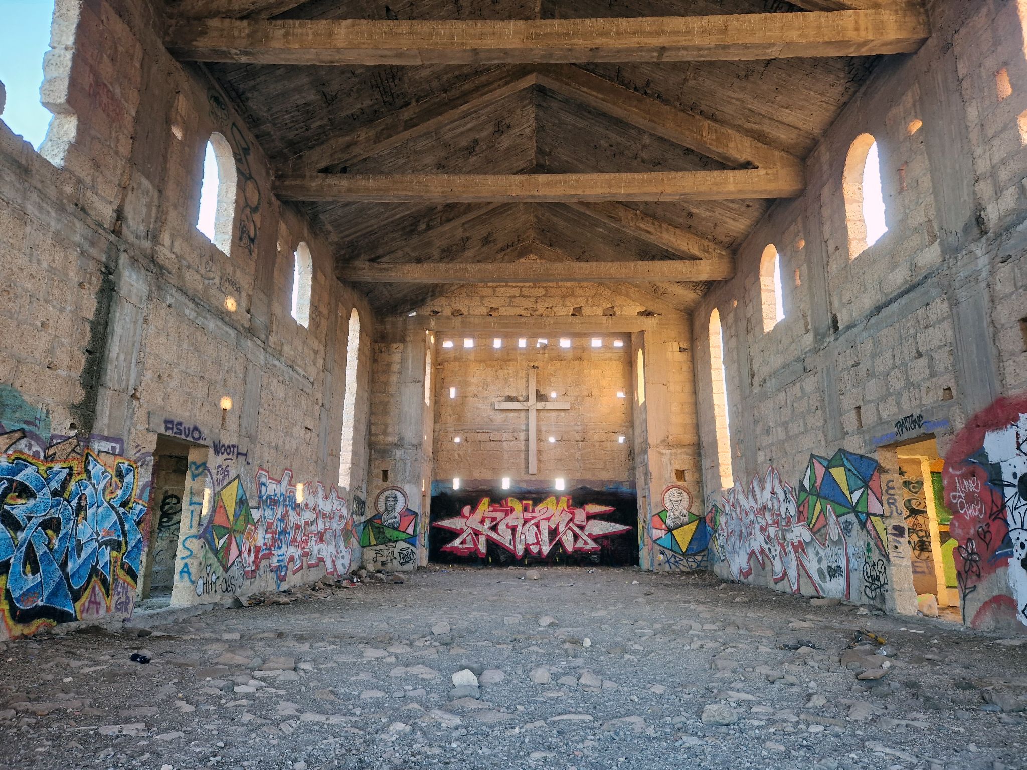 In der Kirche der Abades Leprakolonie, Teneriffa