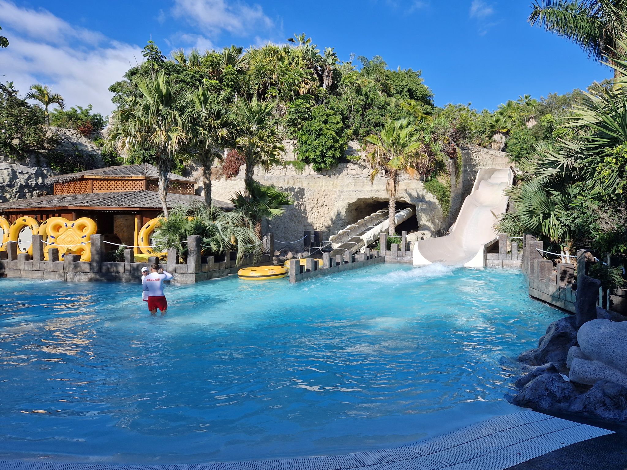 Mekong Rapids Auslaufbecken, Siam Park, Teneriffa