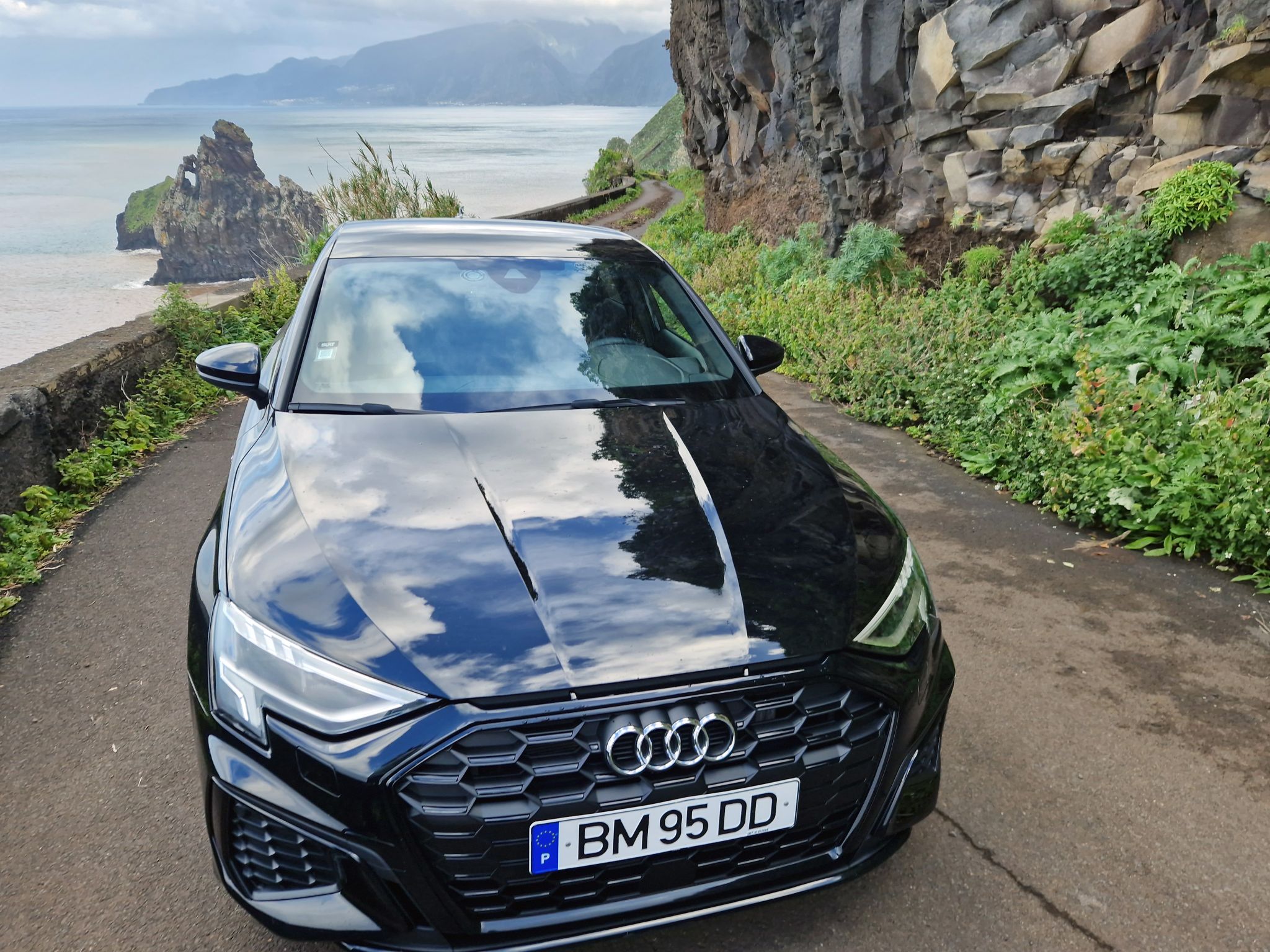 Audi A3 von Sixt am Meer, Madeira