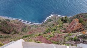 Ausblick vom Cabo Girão aufs Meer, Madeira
