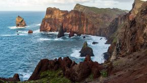 Ausblick vom Miradouro da Ponta do Rosto, Madeira