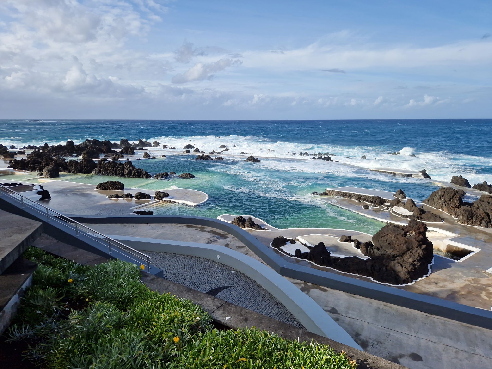 Ausgebaute Naturpools in Porto Moniz, Madeira