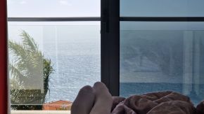 Bett mit Meerblick, Madeira