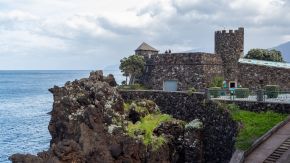 Blick auf das Forte de S. João Baptista in Porto Moniz, Madeira